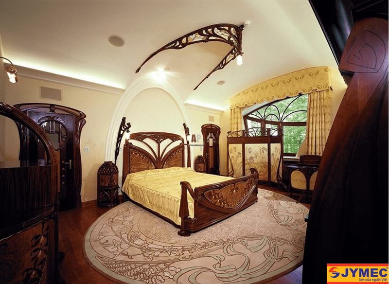 thiết kế nội thất phong cách Art nouverau hình 6