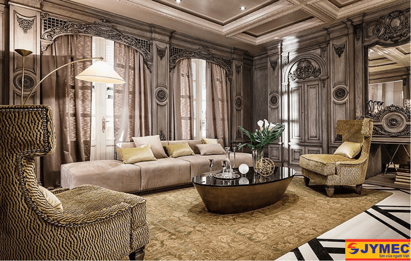 thiết kế nội thất phong cách Art nouverau