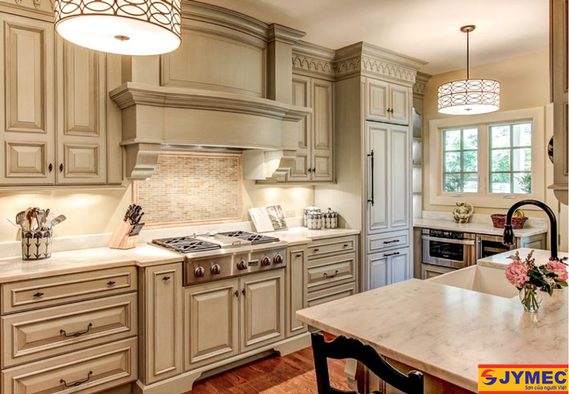 Ánh sáng rất quan trọng trong bếp