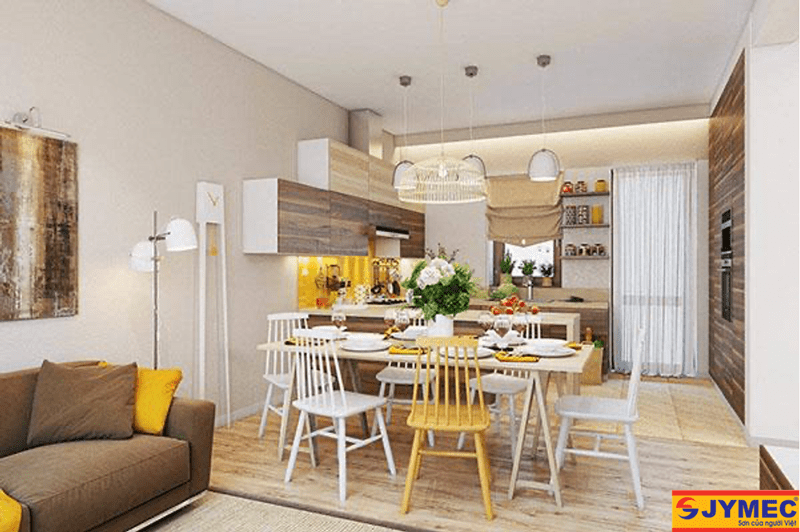 thiết kế phòng khách vintage hình 5