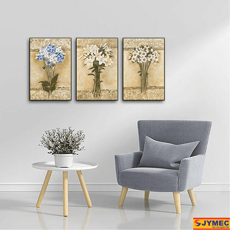 thiết kế phòng khách vintage hình 7