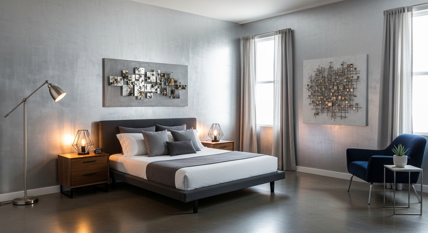 Thiet Ke Phong Ngu Cho Menh Kim 7