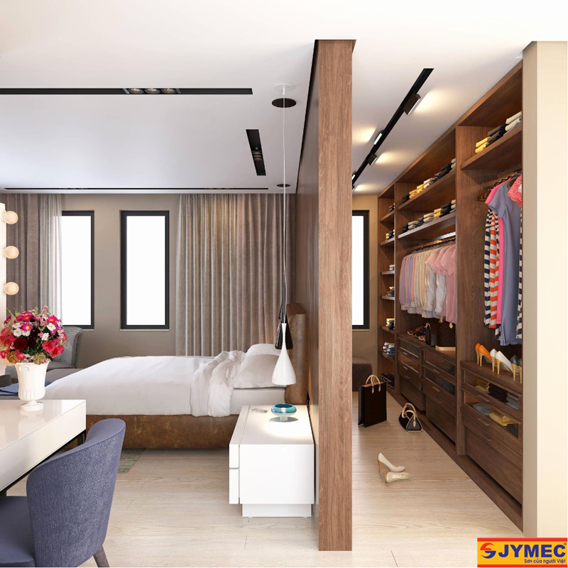 thiết kế phòng thay đồ