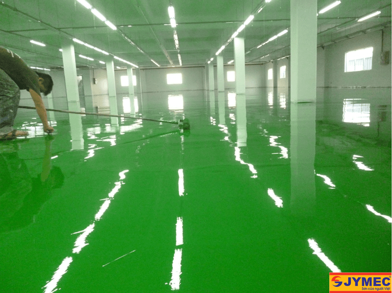 thi công sơn sàn epoxy tại nhà