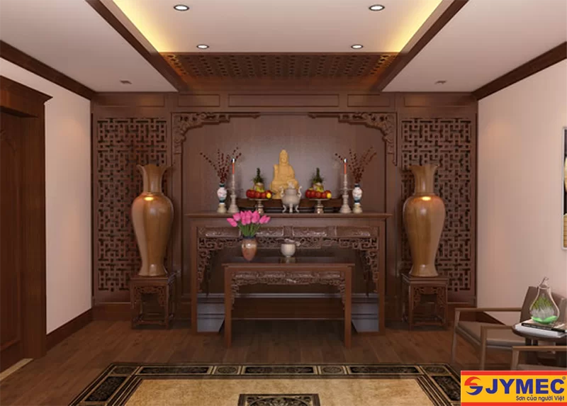 Màu sơn phòng thờ tốt nhất chuẩn phong thuỷ