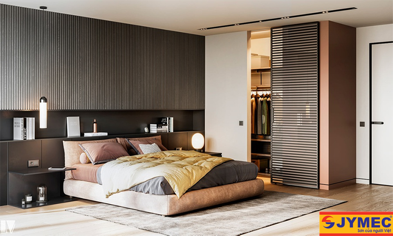 nội thất phòng ngủ master hình 11