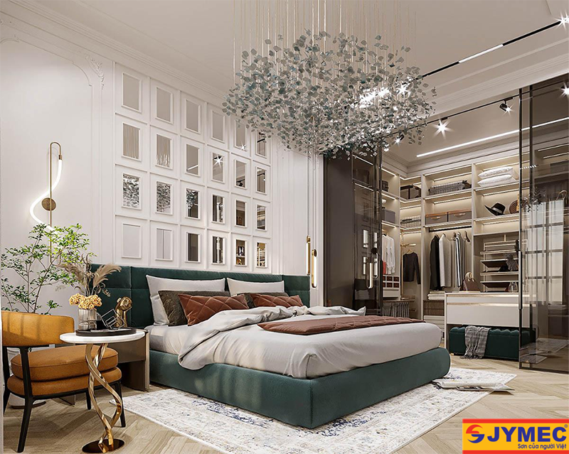 nội thất phòng ngủ master hình 8