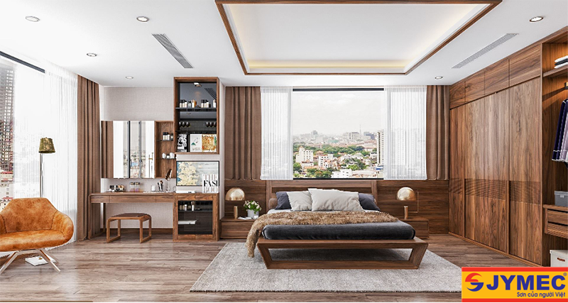 nội thất phòng ngủ master hình 9
