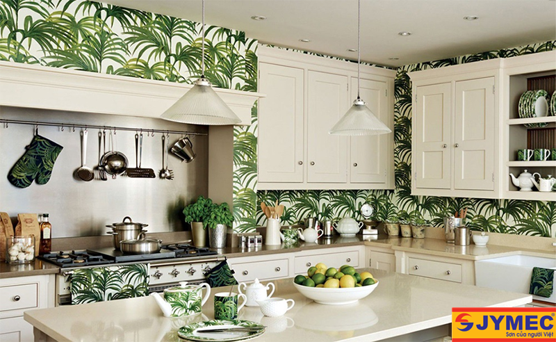 phòng bếp phong cách tropical hình 3