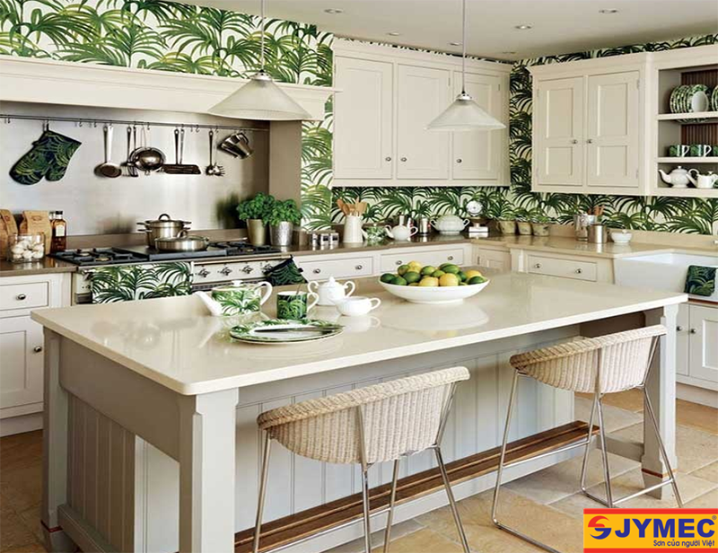 phòng bếp phong cách tropical hình 4