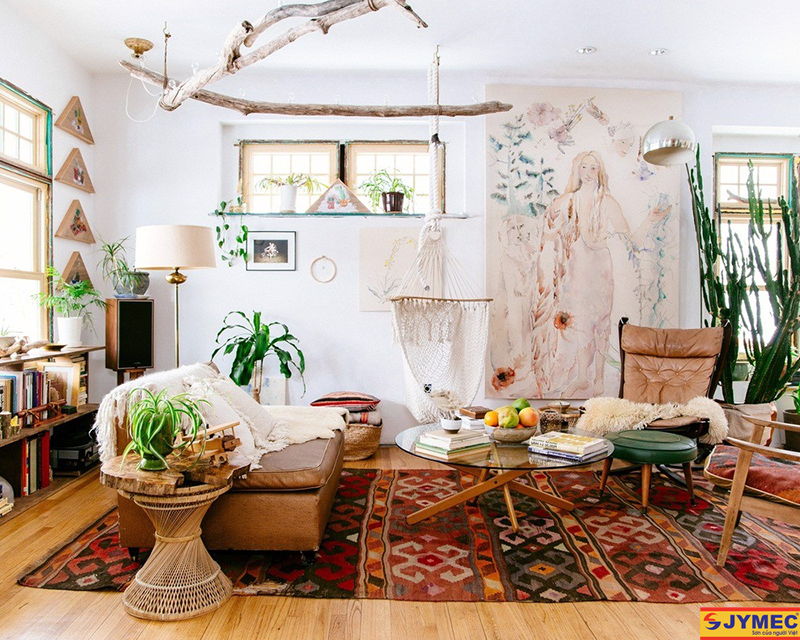 Sử dụng các yếu tố thiên nhiên trong nội thất