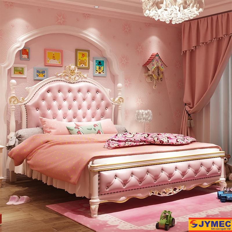 thiết kế phòng ngủ công chúa ấn tượng hình 3