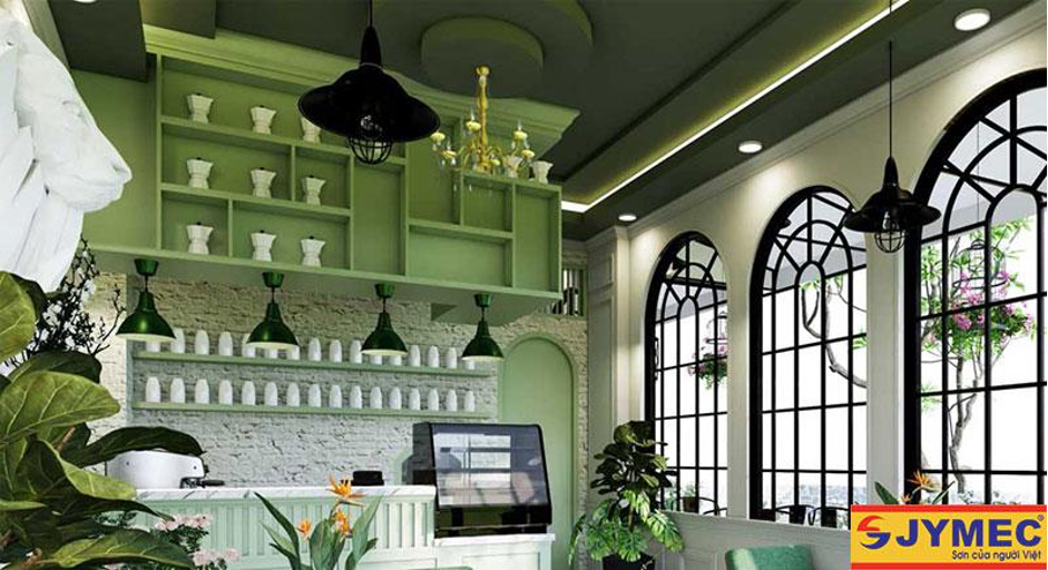 Chắc chắn rằng quán cafe với màu sơn đẹp nhất này sẽ khiến bạn phải ngẩn ngơ không thôi. Với màu sắc cùng thiết kế tinh tế, mọi thứ tại đây đều tạo nên một không gian đáng yêu và đầy cuốn hút.