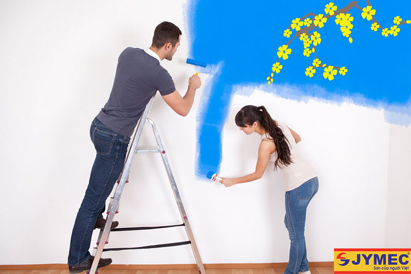 Cần tuân thủ quy trình sơn nhà