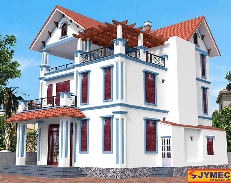 giữ màu sơn ngoại thất bền màu hình 3