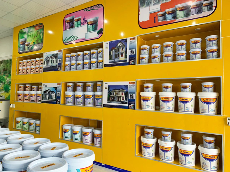 trưng bày sản phẩm là một mẹo mở đại ly sơn