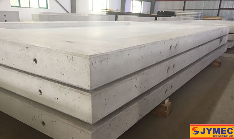 Tình trạng các tấm sàn bê tông