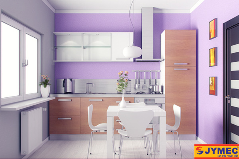 chọn sơn nhà bếp hình 1
