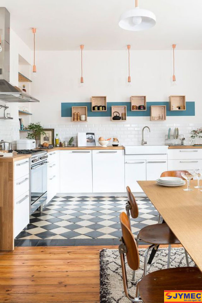 chọn sơn nhà bếp hình 4