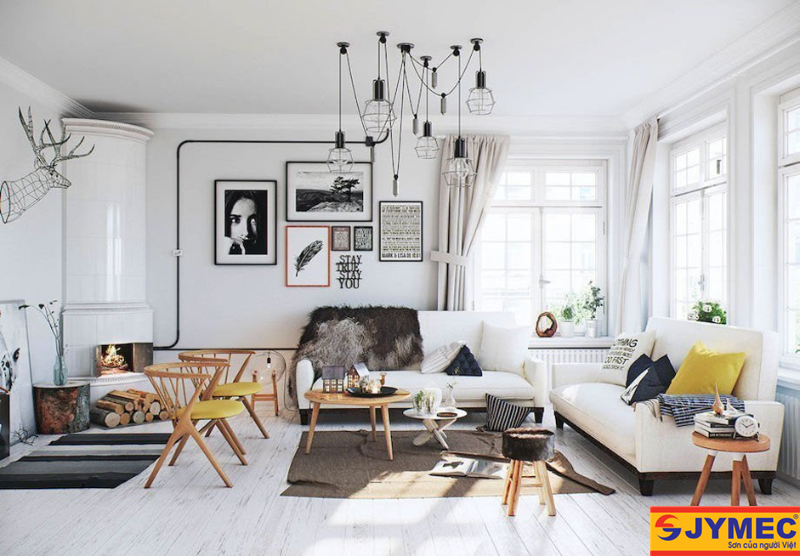 Lông thú và vải trong thiết kế nội thất