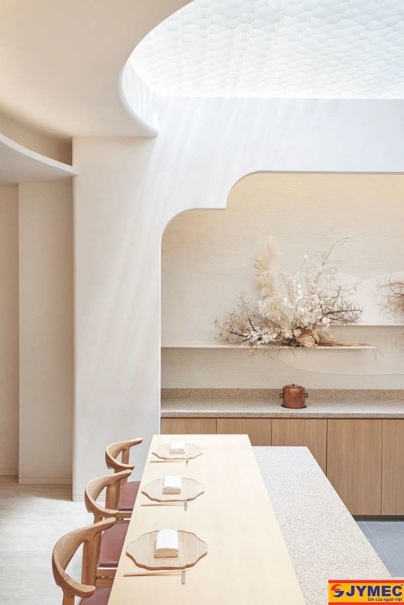 nội thất màu be