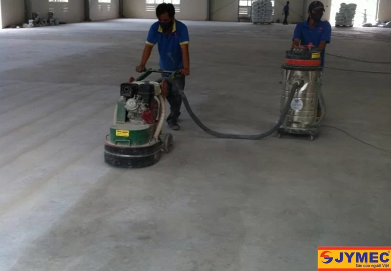 thi công sơn epoxy cho nền bê tông hình 3