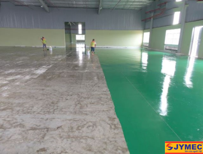 thi công sơn Epoxy cho sàn bê tông hình 2 thi công sơn Epoxy cho sàn bê tông hình 2
