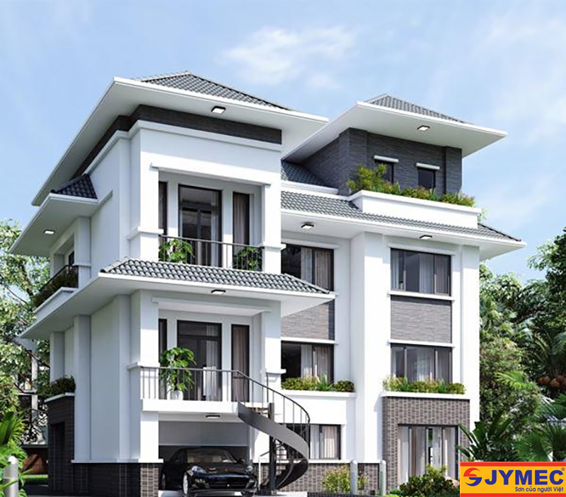 sơn ngoại thất cần có khăng năng chống tia UV