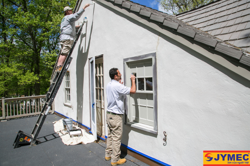 Điều kiện thời tiết để sơn ngoại thất bạn nên biết