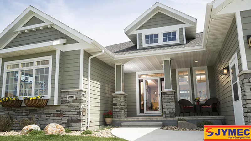 ngoại thất xám ghi