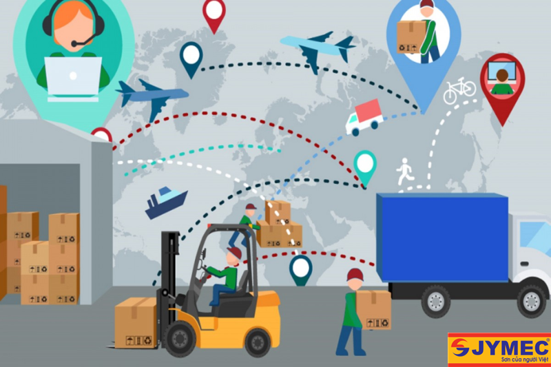 Tối ưu chi phí vận chuyển cho cửa hàng kinh doanh sơn