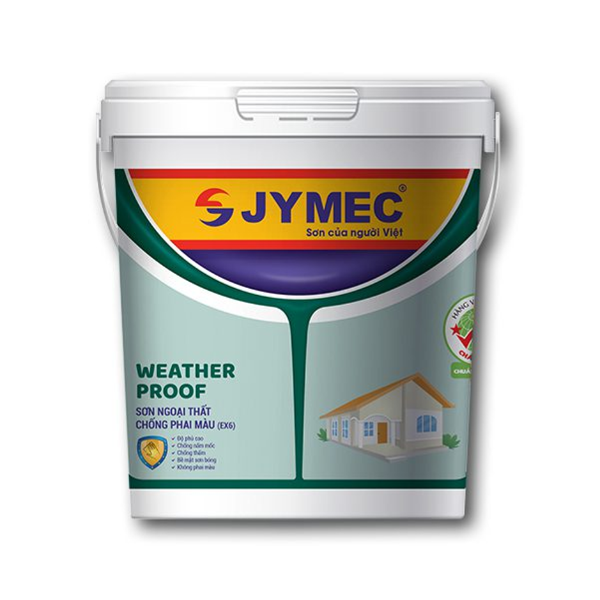 Sơn ngoại thất chống phai màu JYMEC