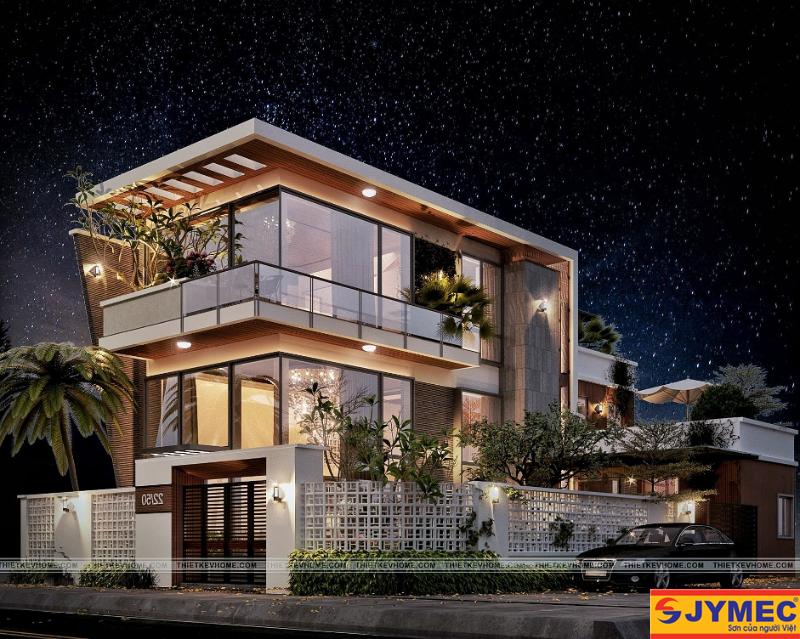 Yếu tố giúp tạo không gian ngoại thất mặt tiền đẹp nhất