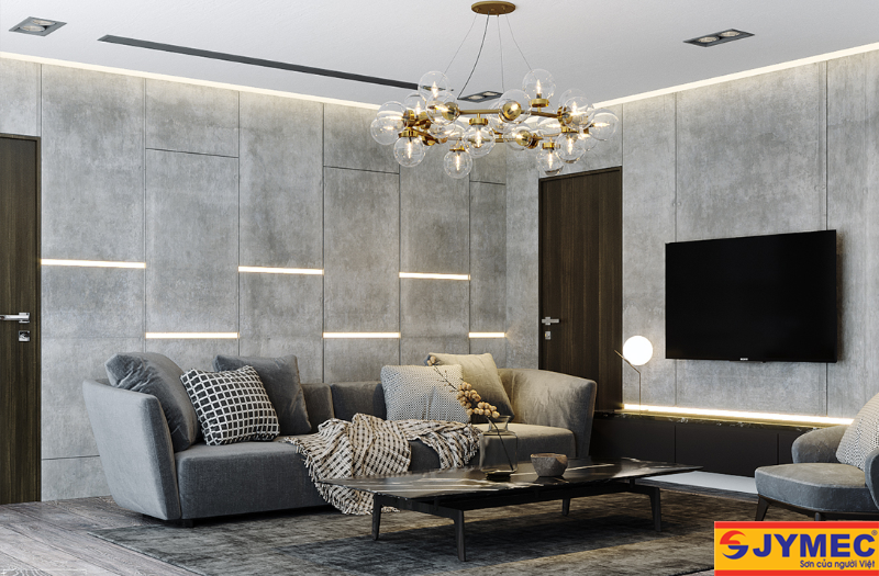 Ý nghĩa khi chọn màu phòng khách tone tối