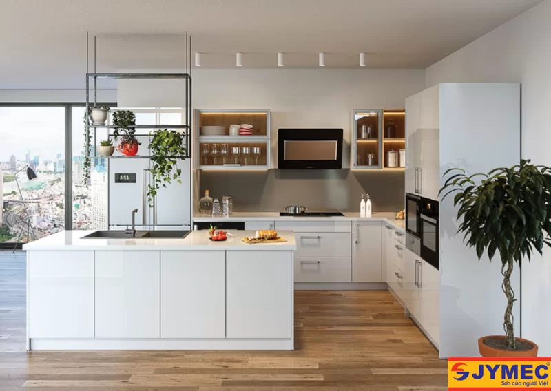 Vật liệu hợp phong thuỷ phòng bếp cho gia chủ tuổi Nhâm thân