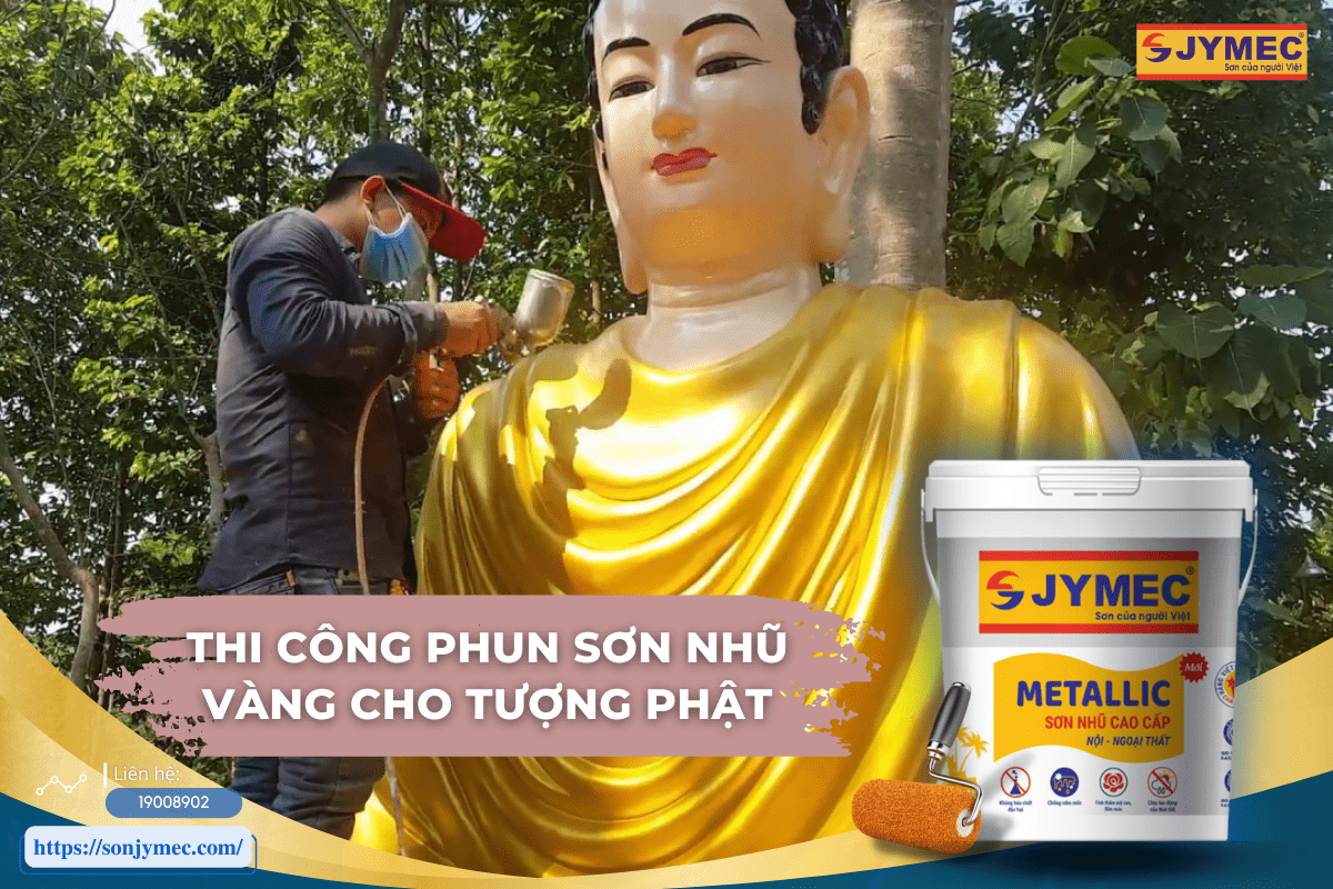 Thi công sơn nhũ như thế nào? Thi công sơn nhũ như thế nào?