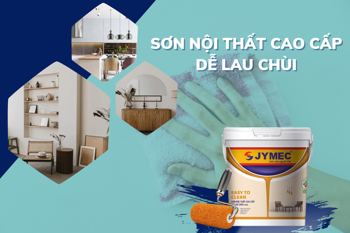Tính năng sơn lau chùi cần có Tính năng sơn lau chùi cần có