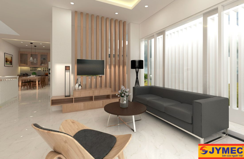 nội thất phòng khách nhà ống đẹp