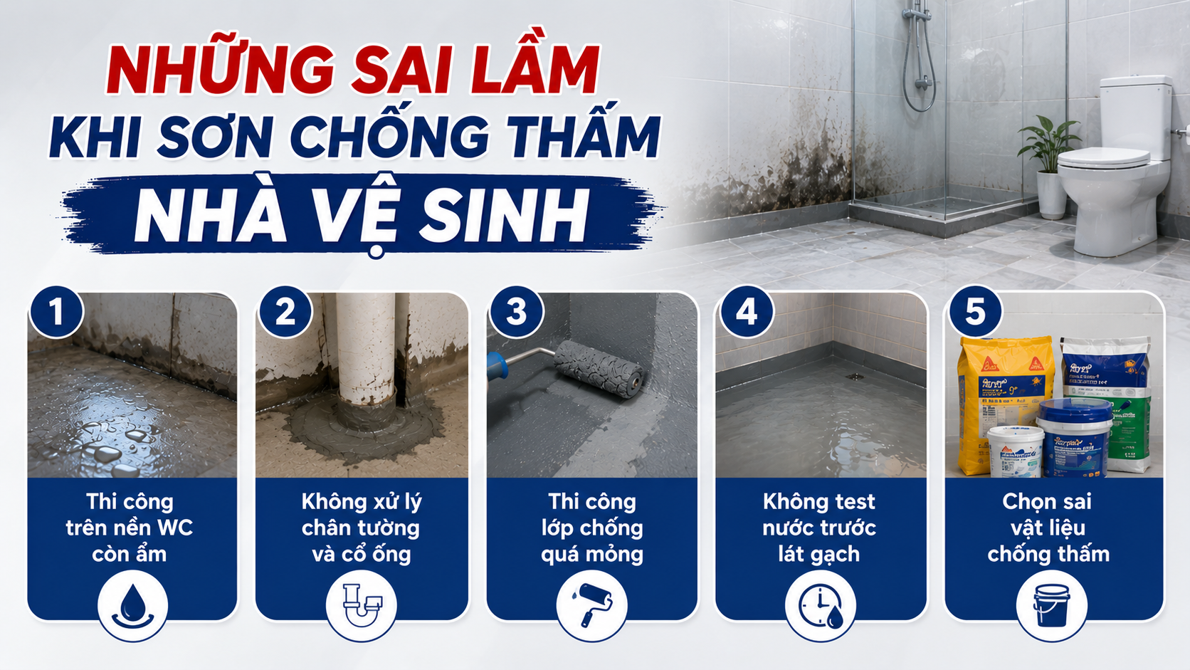 Sai Lam Khi Son Chong Tham Wc