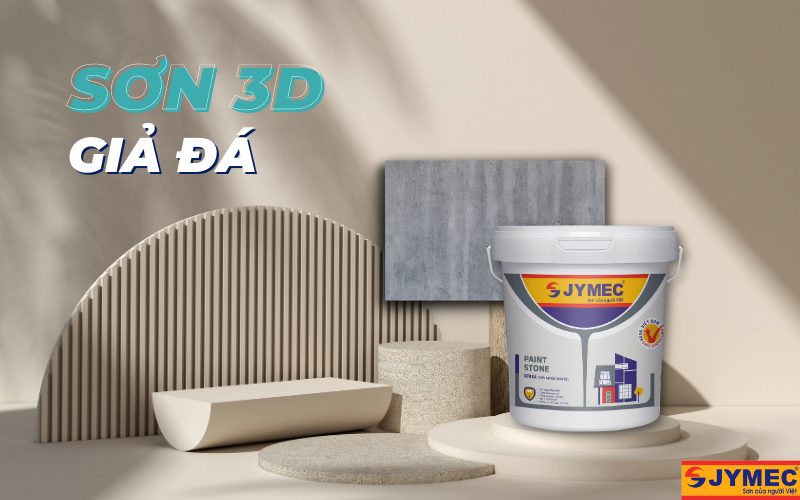 Sơn 3D giả đá Sơn 3D giả đá