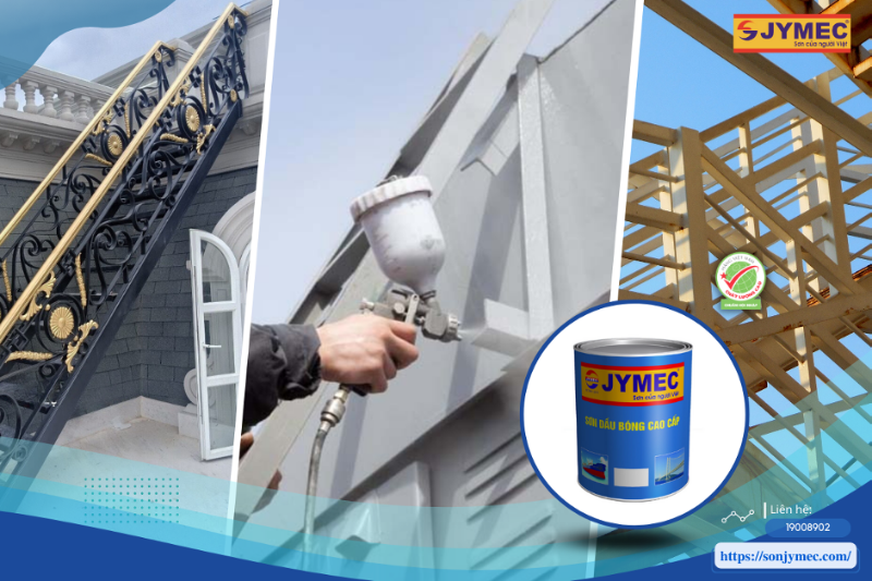 Ứng dụng của sơn sắt mạ kẽm JYMEC Ứng dụng của sơn sắt mạ kẽm JYMEC