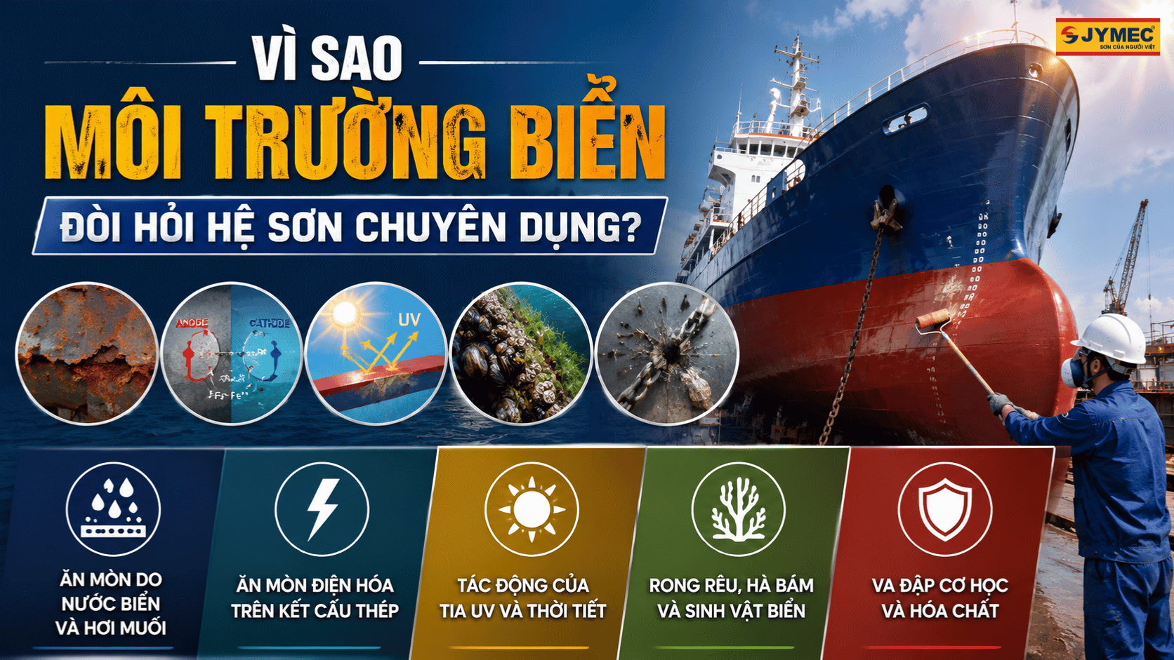 Vi Sao Can He Son Chuyen Dung Cho Tau Bien