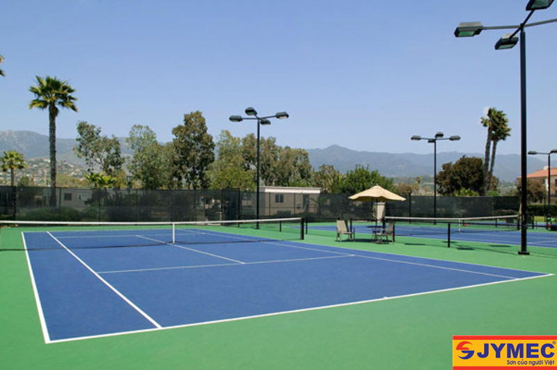 Vệ sinh, bảo trì sân Tennis