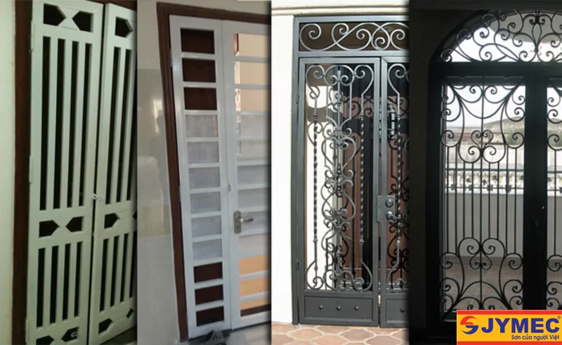 Chọn màu cổng sắt dựa theo mệnh của chủ nhà