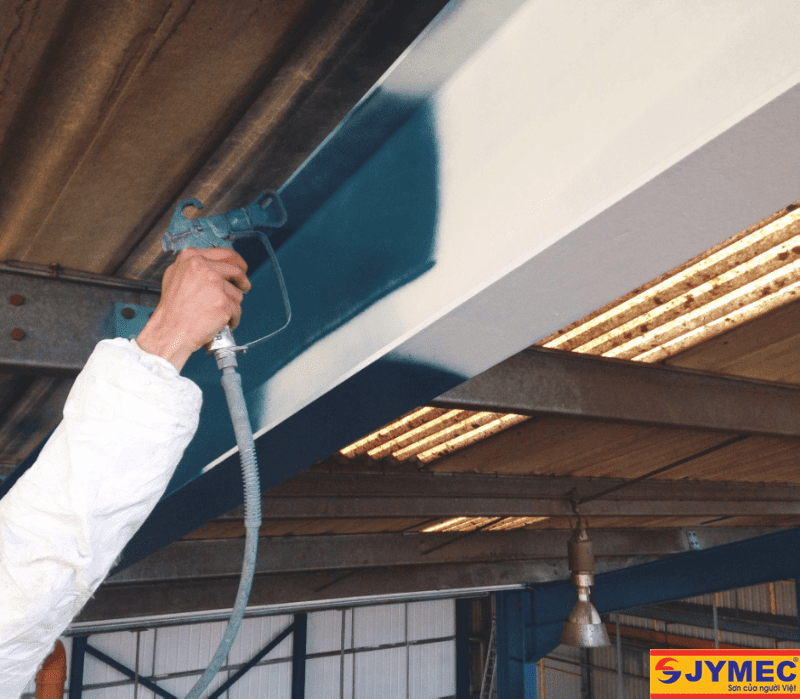 Sơn mạ kẽm cho sắt thép
