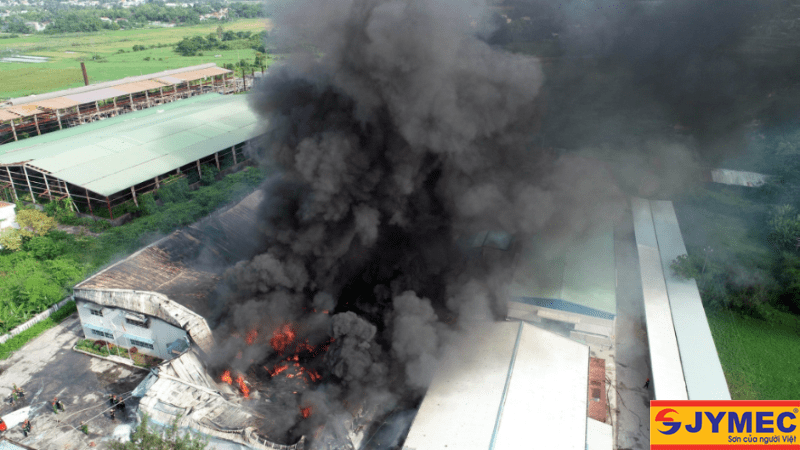 Cháy nổ tại các nhà xưởng, công trình xây dựng