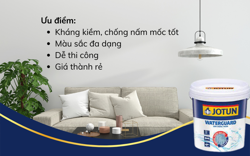 Sơn chống thấm giá rẻ Jotun