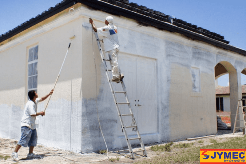 Nên sơn ngoại thất khi nhiệt độ ngoài trời ra sao?