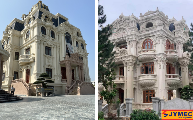 Không gian biệt thự phong cách tân cổ điển nguy nga, tráng lệ