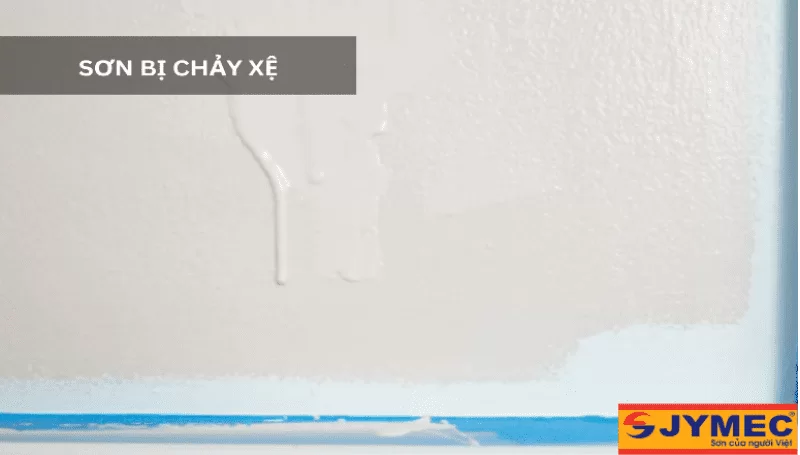 Màng sơn bị chảy